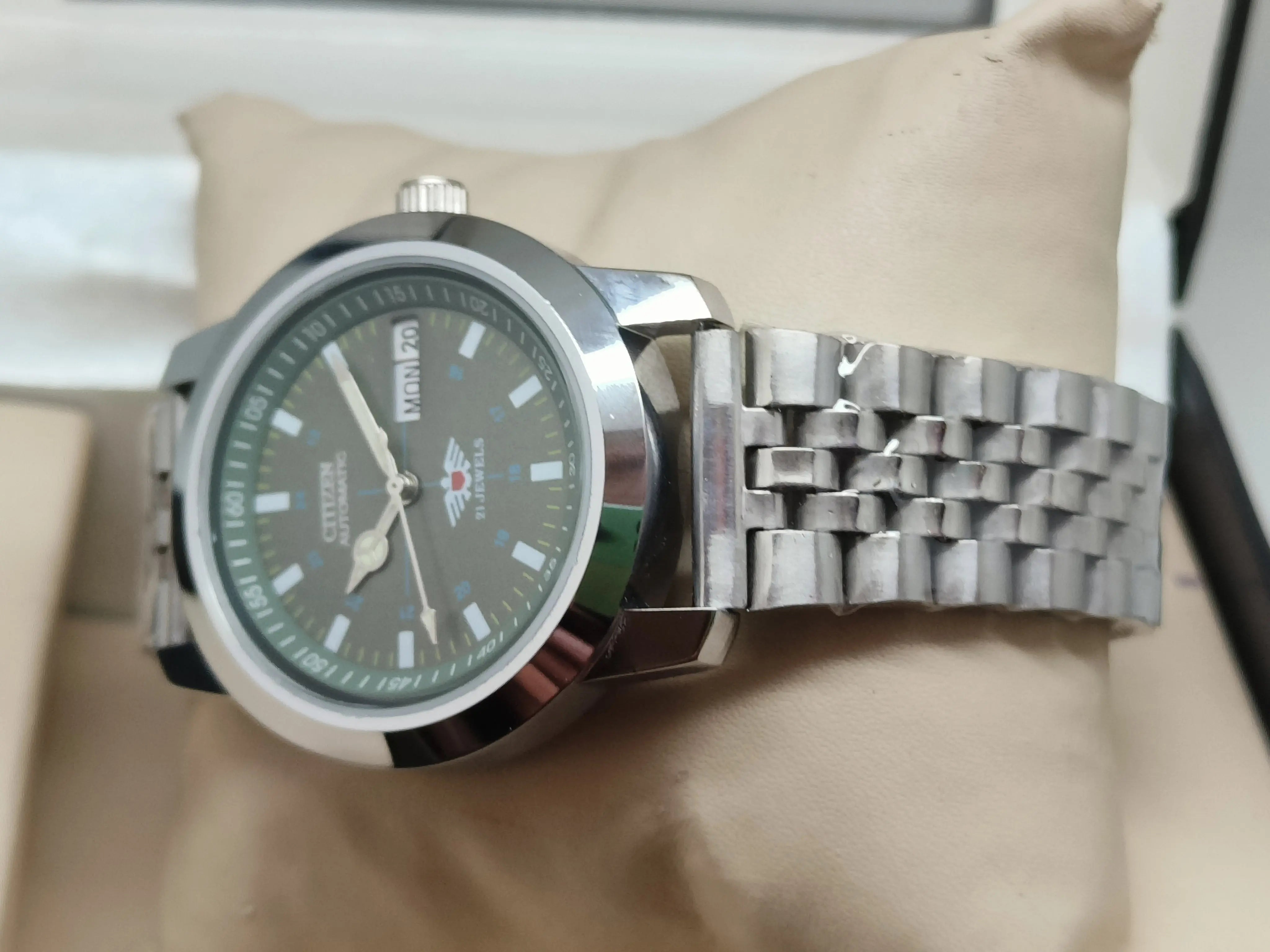 Citizen Eagle Automatic – Stainless Steel Japan Classic National Watches