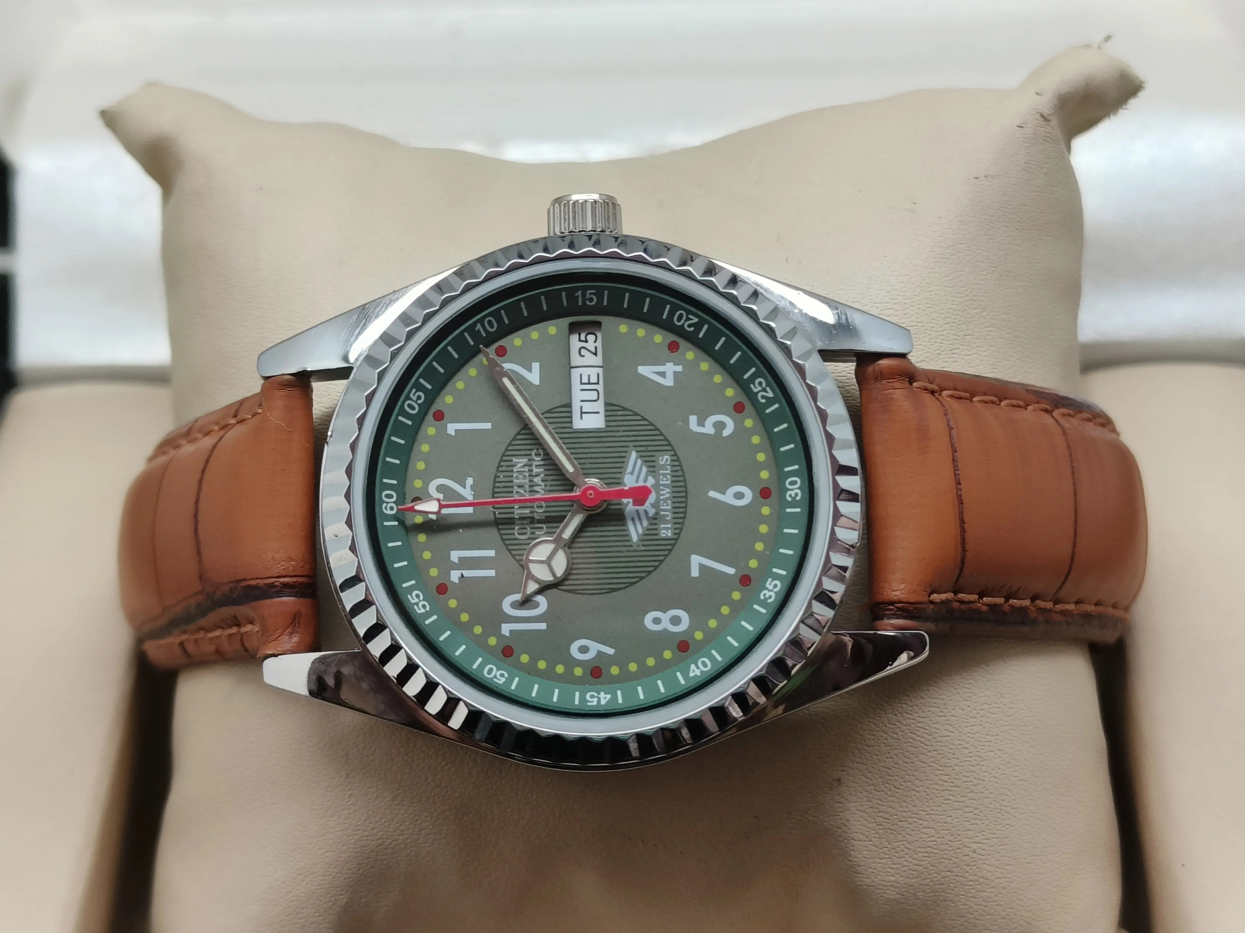Citizen Eagle Automatic Watch – 21 Jewels Vintage Look National Watches