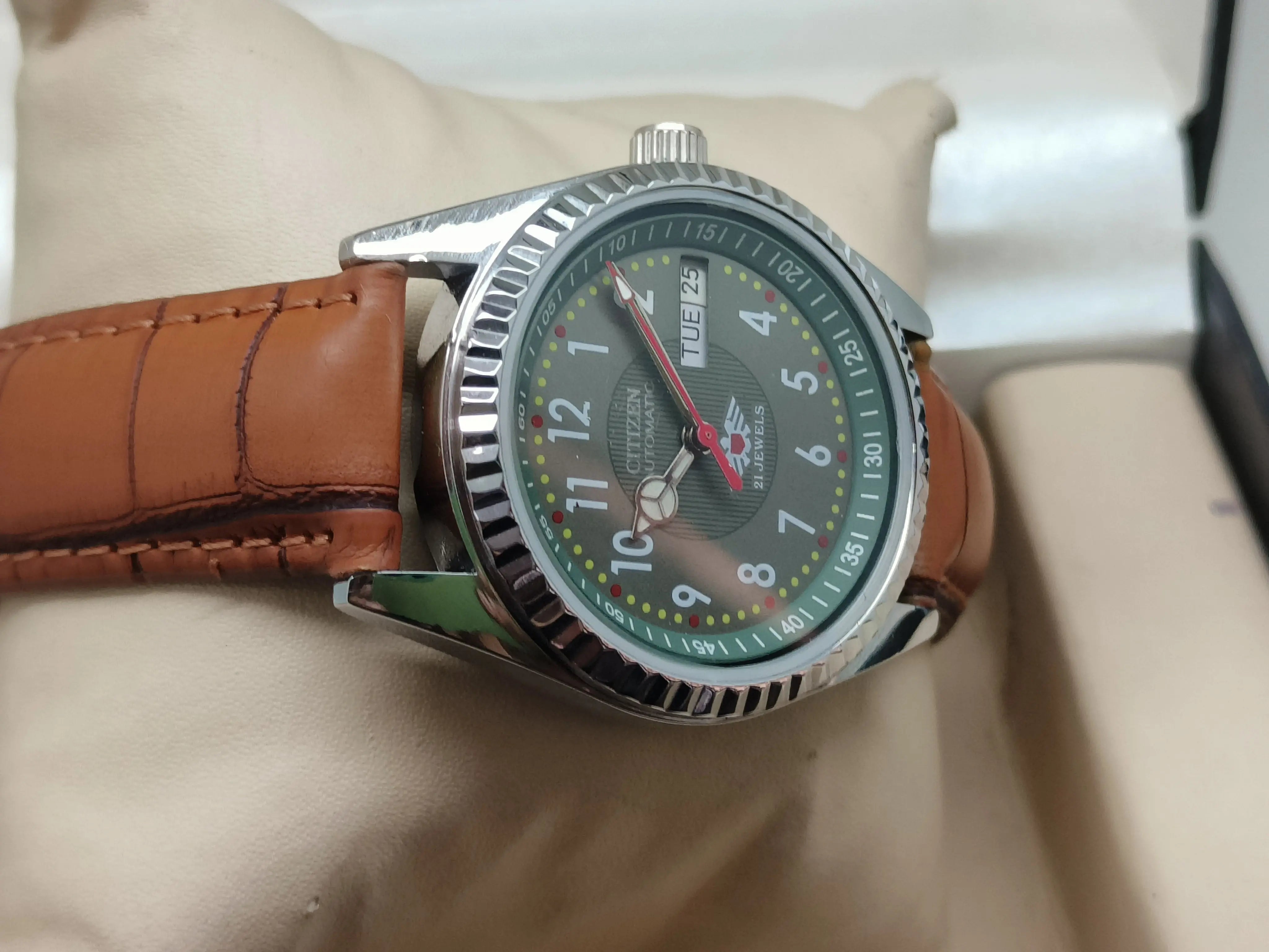 Citizen Eagle Automatic Watch – 21 Jewels Vintage Look National Watches