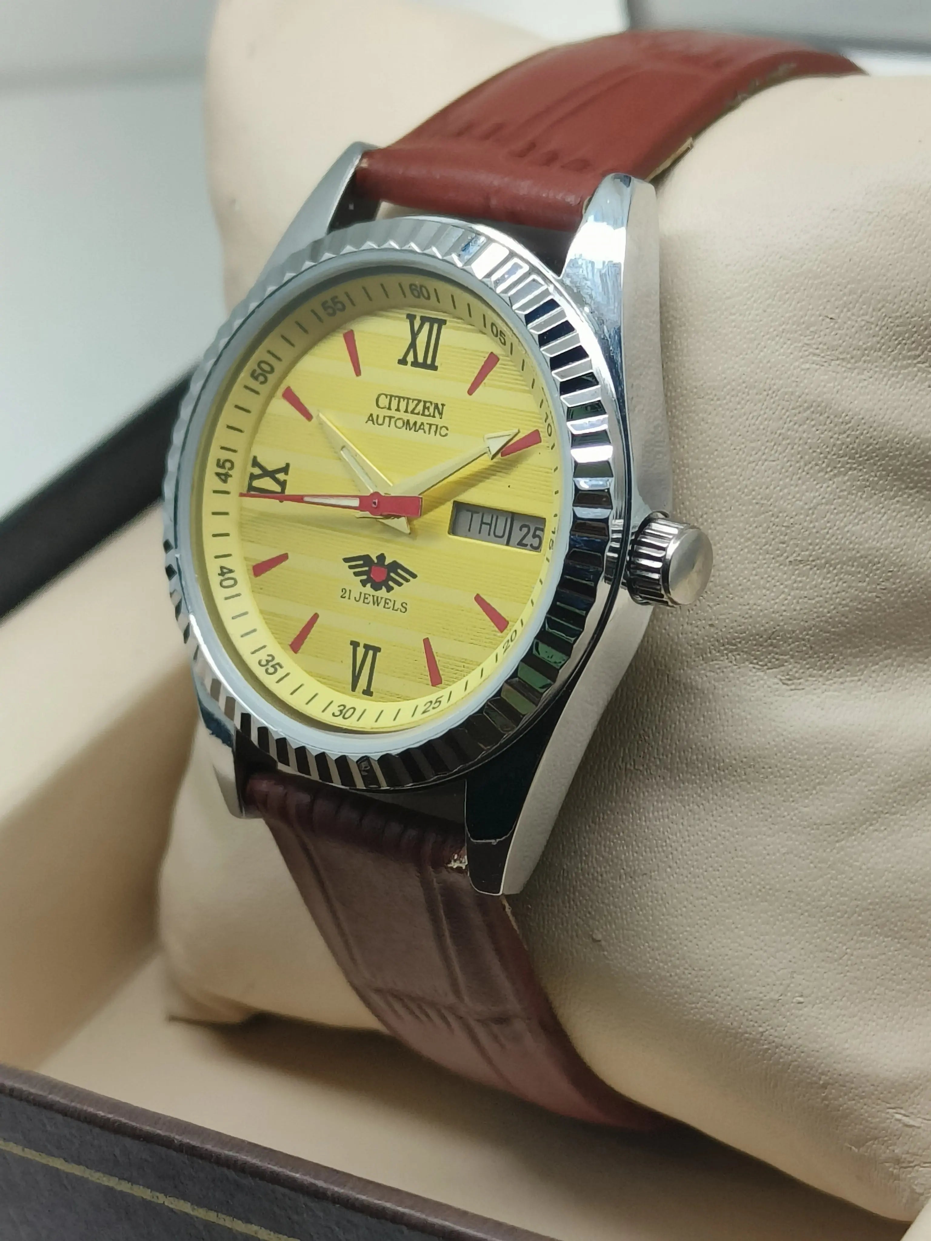 Citizen Eagle 7 Automatic – Stainless Steel Japan Vintage National Watches