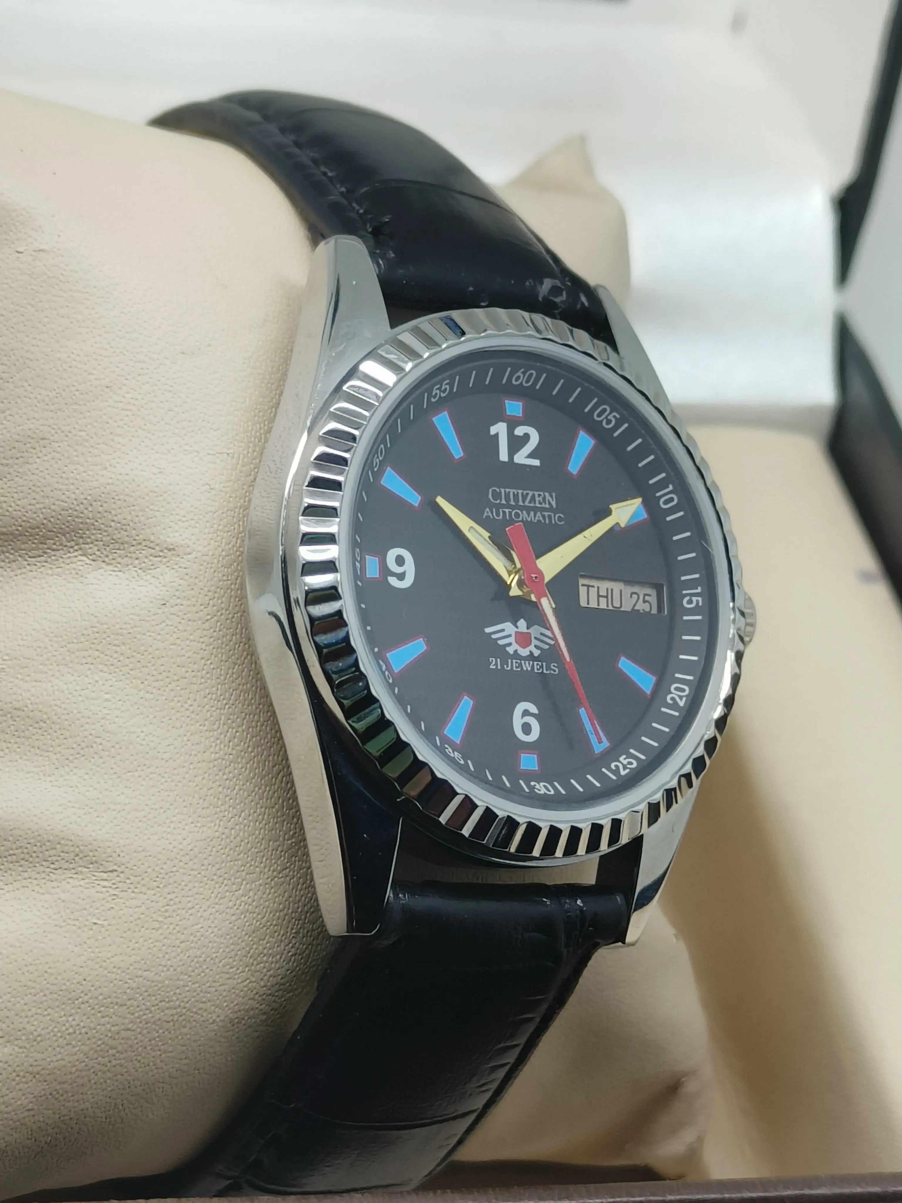Citizen Eagle Automatic Watch – Japan Vintage 21 Jewels National Watches