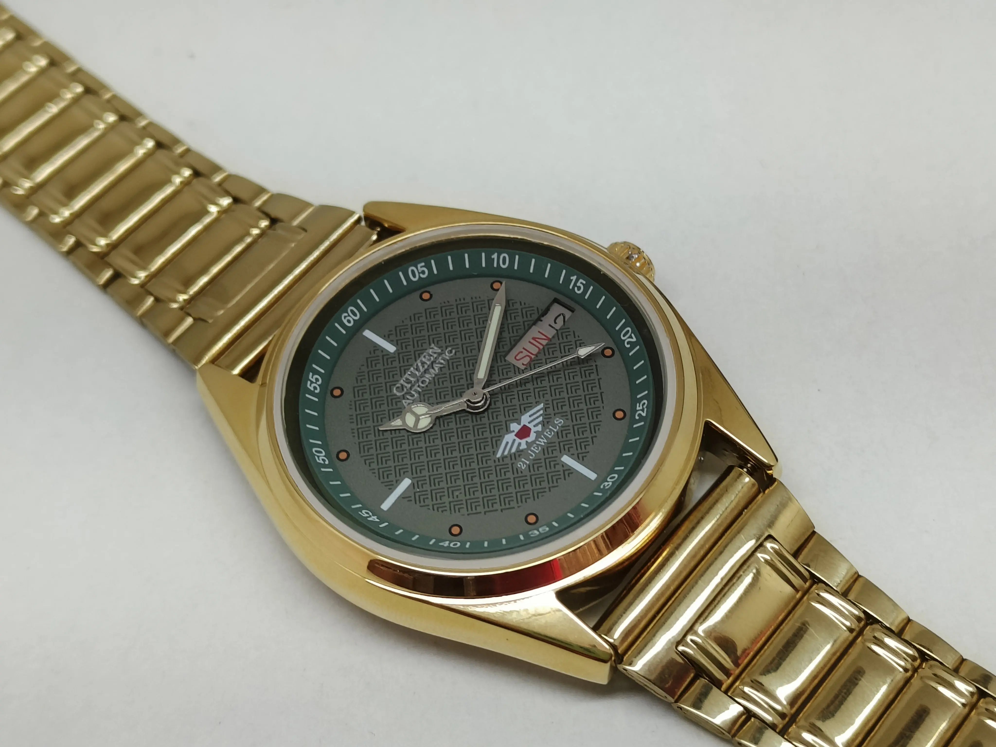 Citizen Eagle 7 Automatic Watch – Japan Movement, Day-Date Function National Watches