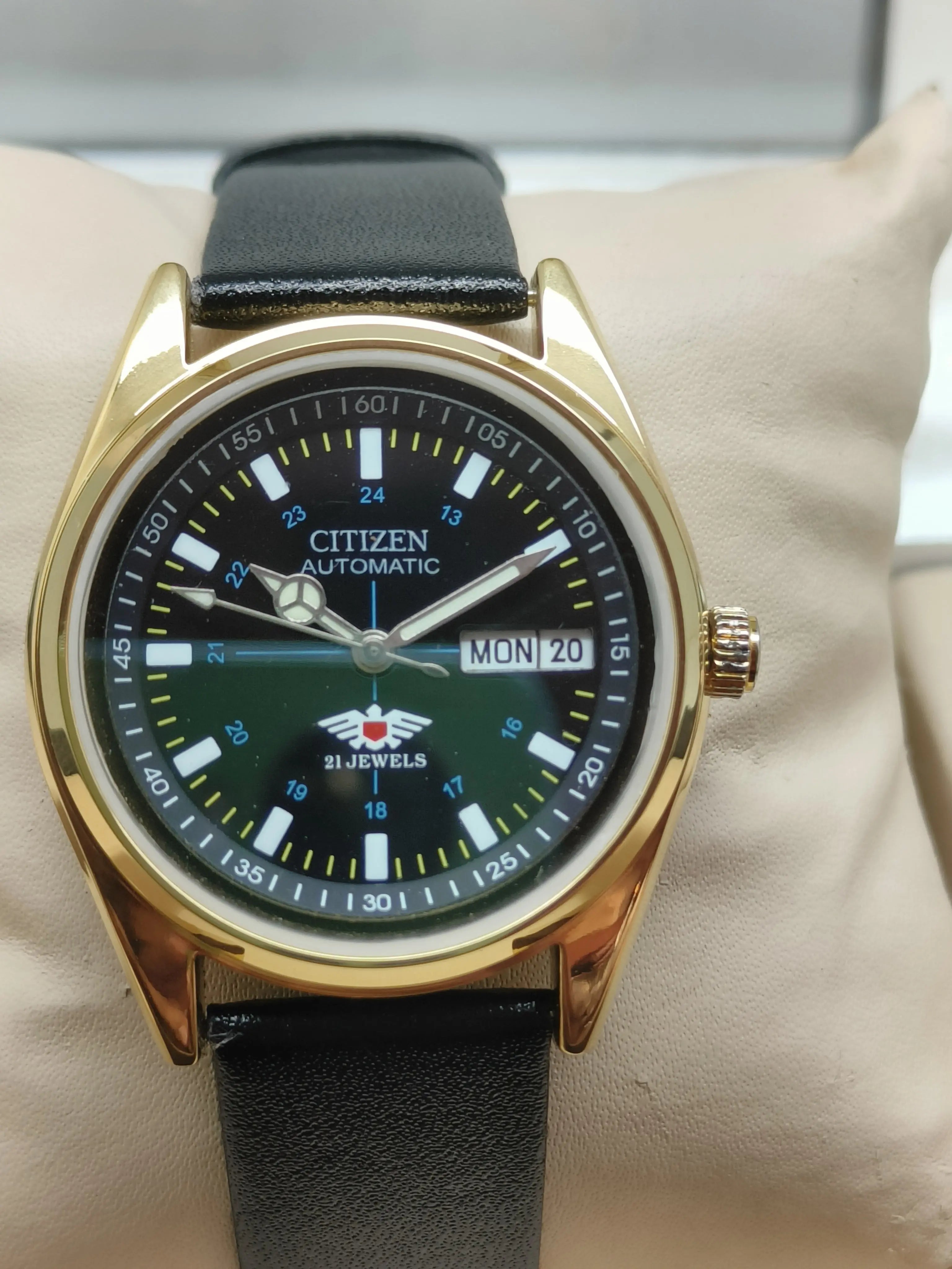 Citizen Eagle 7 Automatic – Original Japan Vintage, With Strap National Watches
