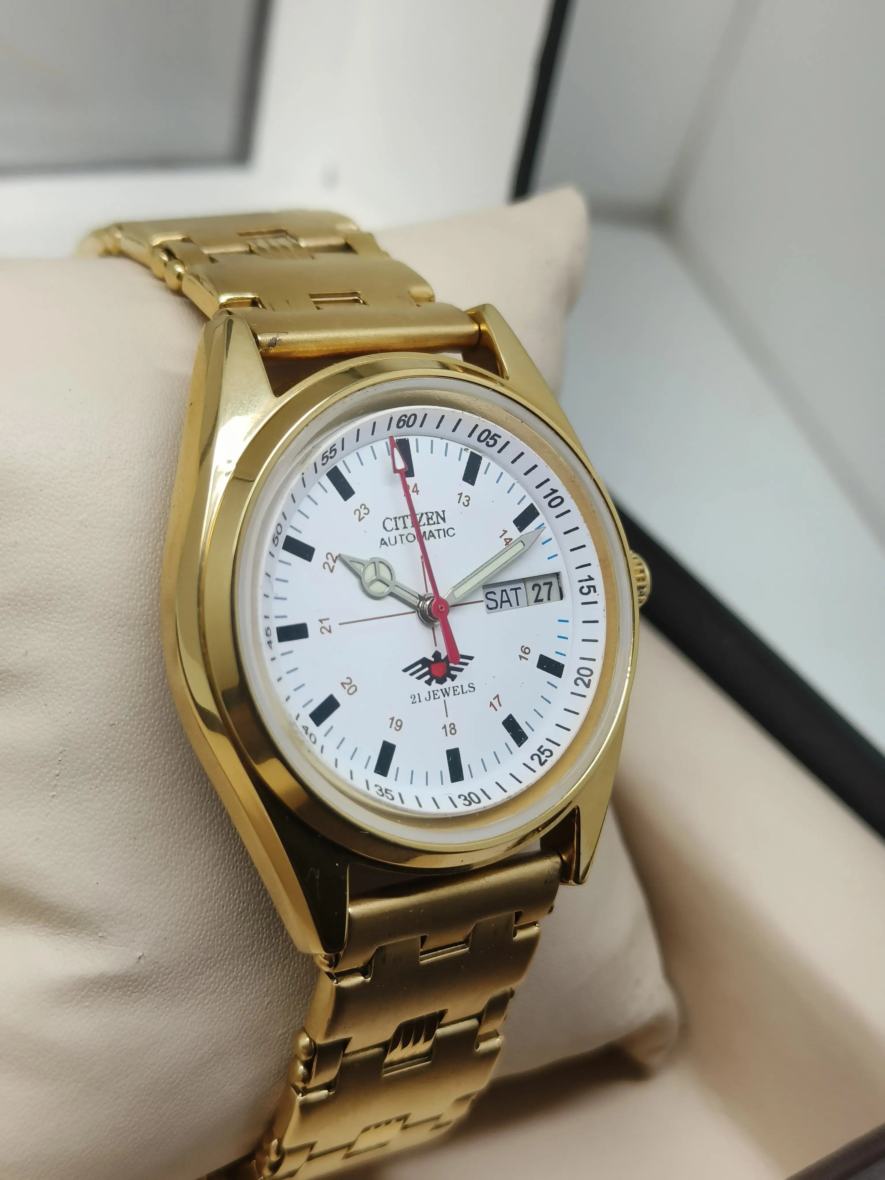 Citizen Eagle 7 Automatic Watch – 21 Jewels, Day-Date, Japan Made National Watches