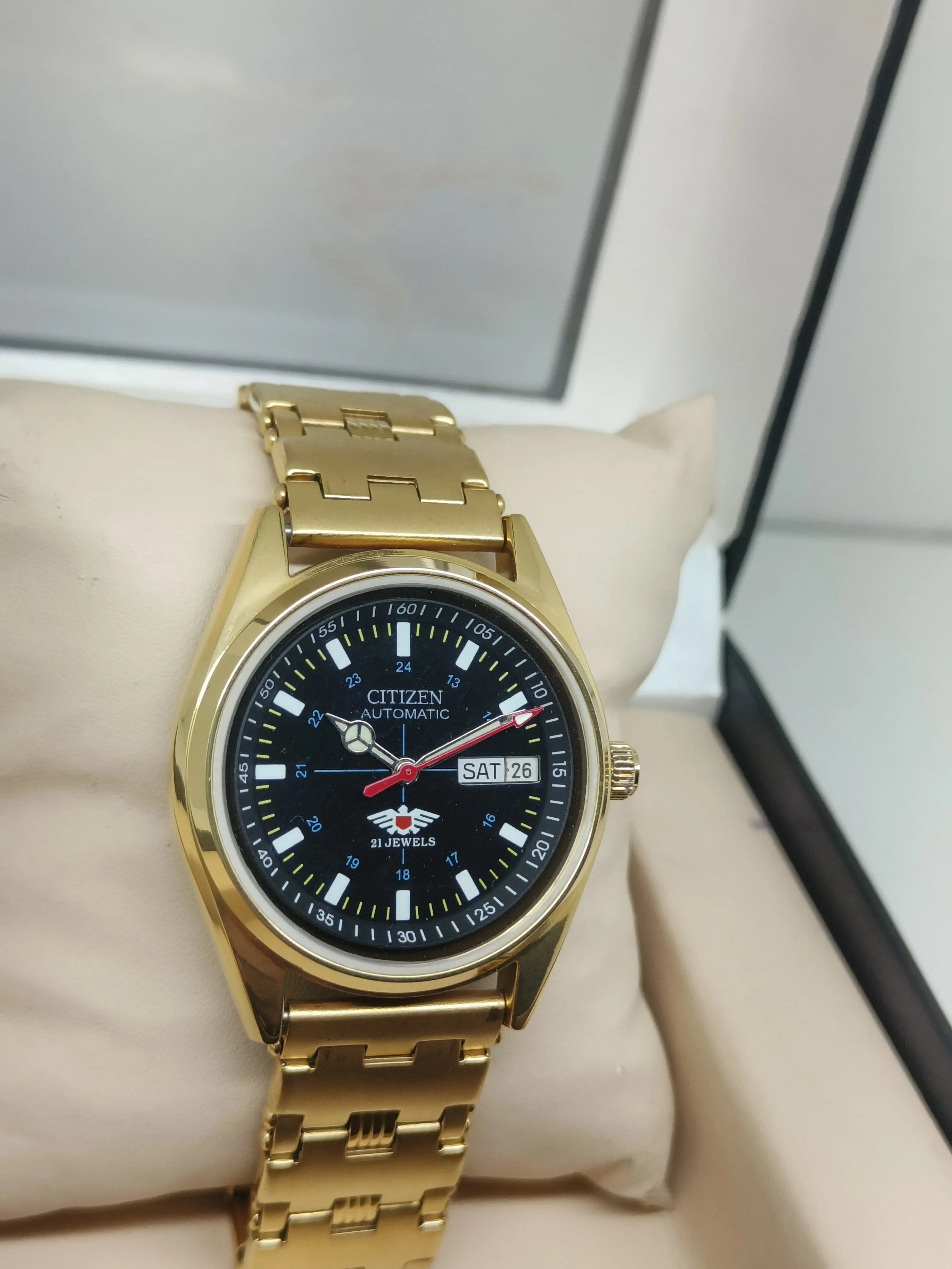 Citizen Eagle 7 Automatic Watch – Original Japan Model, Timeless Design National Watches