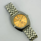 HMT Kohinoor 17 Jewels – Orange Sunburst Hand Winding Watch National Watches