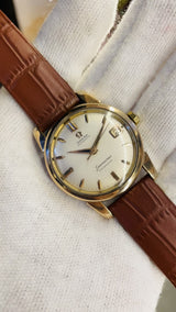 Omega Seamaster Calendar | Vintage 1960s Automatic Men’s Watch | Gold Case | Collectors Edition | National Watches