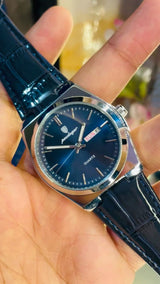 Poedagar Swiss Brand New Ultra-thin Men's Watch Waterproof Luminous Quartz Watch Men’s Classic Silver Stainless Steel Day-Date Quartz Dress Watch