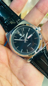 Poedagar Swiss Brand New Ultra-thin Men's Watch Waterproof Luminous Quartz Watch Men’s Classic Silver Stainless Steel Day-Date Quartz Dress Watch