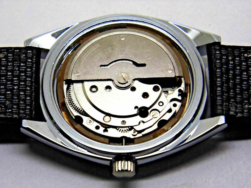 Citizen Automatic 8200 Movement stainless steel Japan Made 21 Jewels Men s Wrist Watch