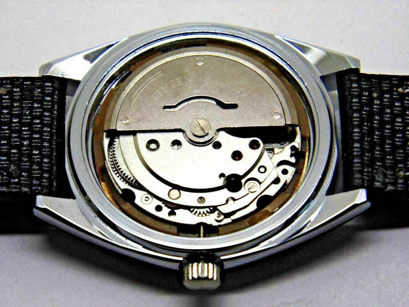 Citizen Automatic 8200 Movement stainless steel Japan Made 21 Jewels Men s Wrist Watch