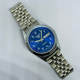 Seiko 5 Automatic Arabic Numerals Blue Dial | Original 17 Jewels Japan Movement