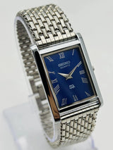 Seiko Tank Style Roman Dial Watch – Slim Classic Men Dress Watch National Watches