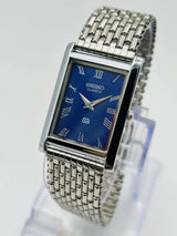 Seiko Tank Style Roman Dial Watch – Slim Classic Men Dress Watch National Watches