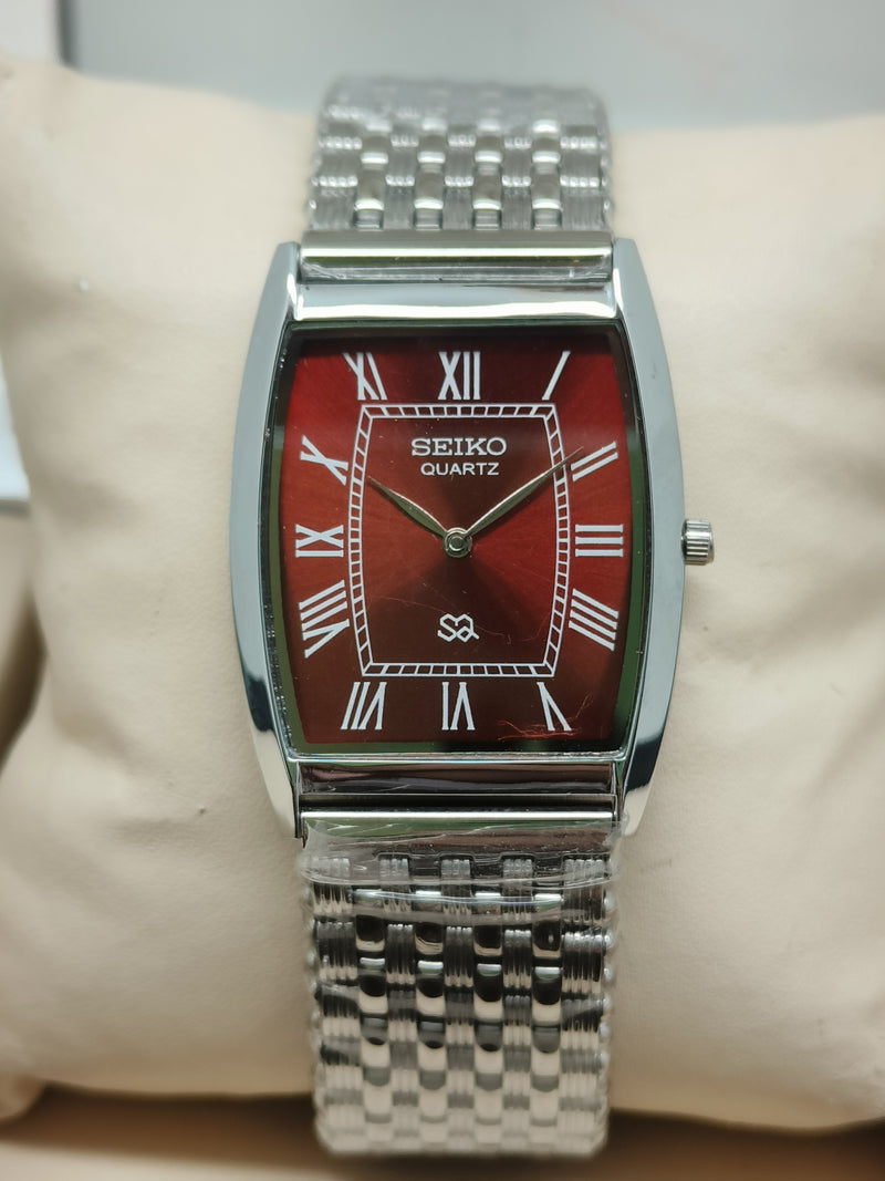 Seiko Quartz Watch – Japan Miyota Movement | Battery-Powered Classic