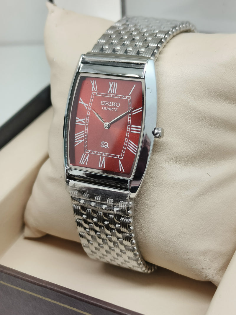 Seiko Quartz Watch – Japan Miyota Movement | Battery-Powered Classic