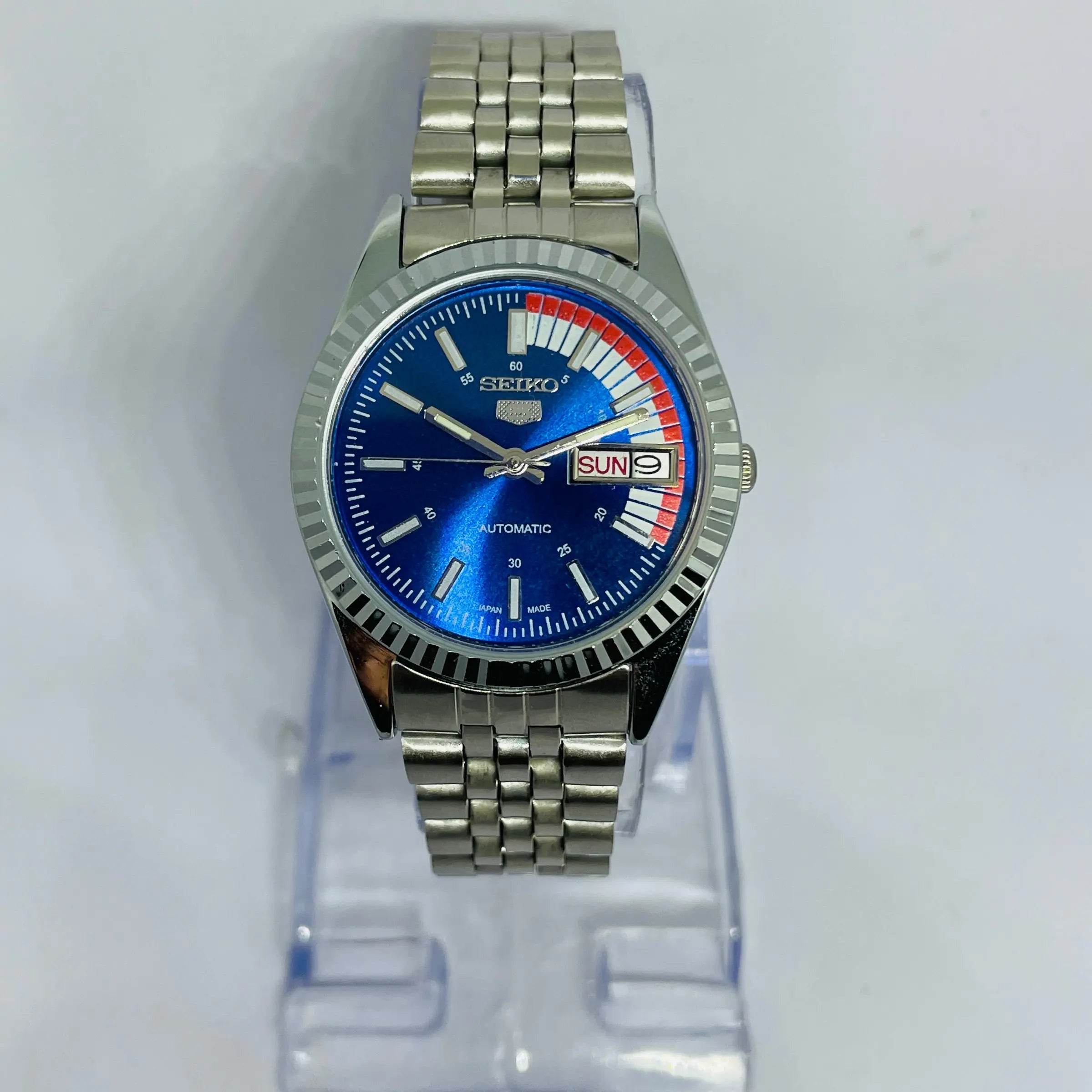 Seiko Racer Automatic Men’s Vintage Watch | Japan Movement Refurbished National Watches