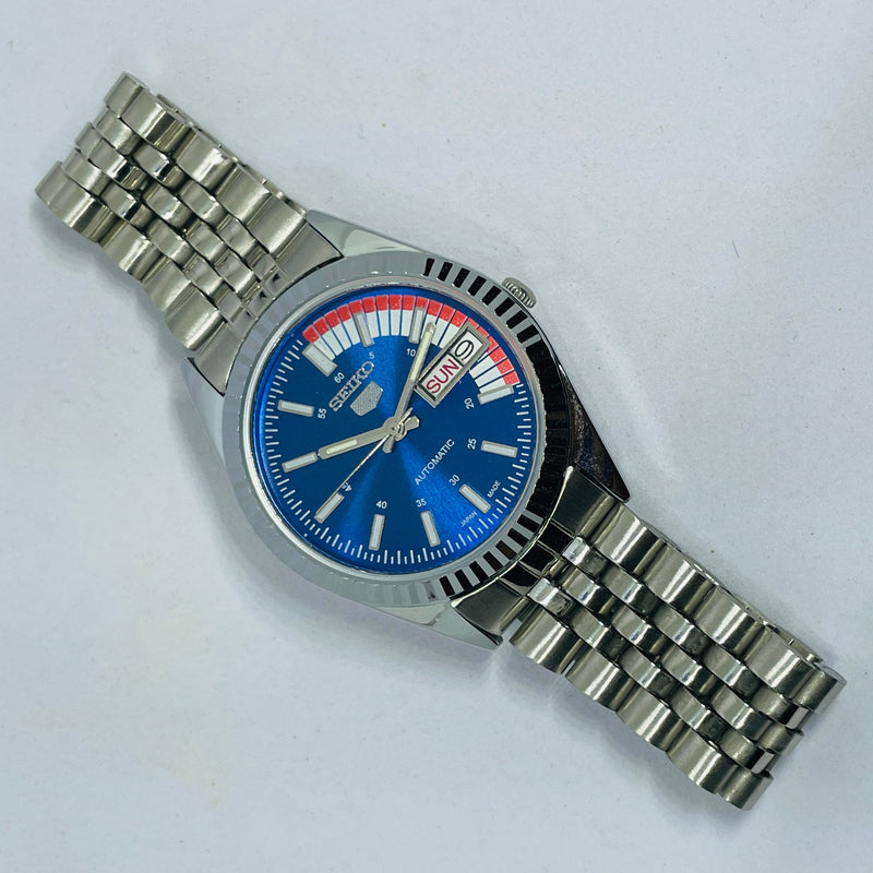 Seiko Racer Automatic Men’s Vintage Watch | Japan Movement Refurbished