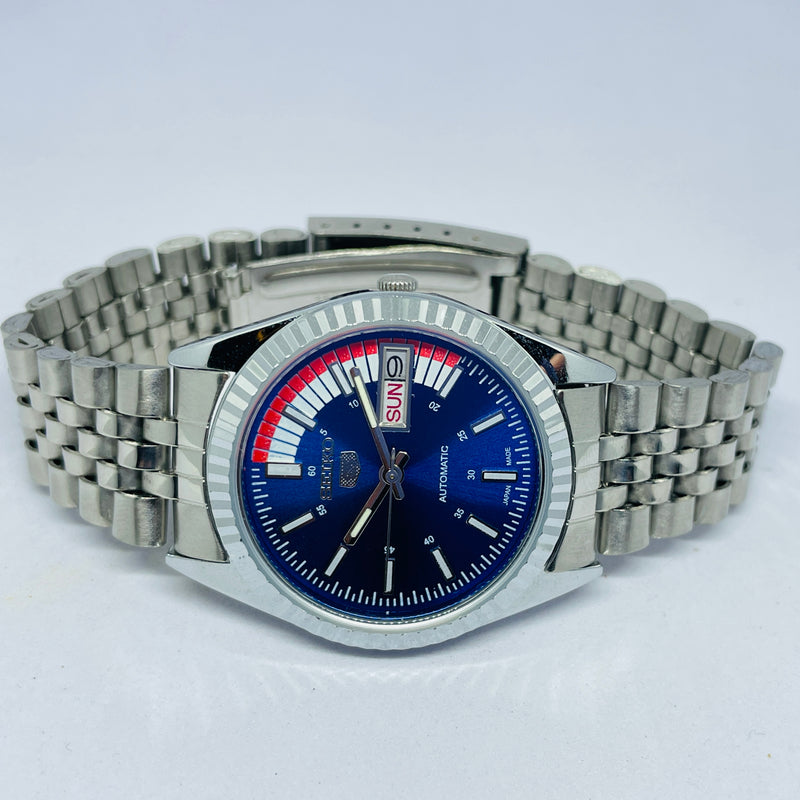 Seiko Racer Automatic Men’s Vintage Watch | Japan Movement Refurbished