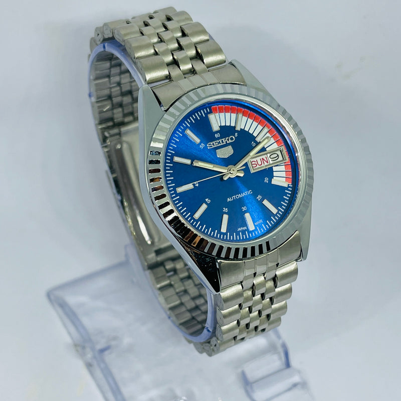 Seiko Racer Automatic Men’s Vintage Watch | Japan Movement Refurbished