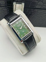 Seiko Vintage Tank Wrist Watch – Luxury Rectangular Quartz for Men National Watches