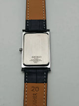 Seiko Vintage Tank Wrist Watch – Luxury Rectangular Quartz for Men National Watches