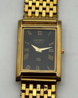 Seiko S23 Elegant Formal Watch – Classic Tank Style Quartz Men Watch National Watches